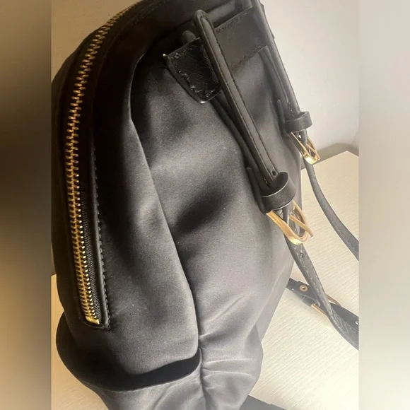 🛑SOLD🛑KATE SPADE NEW YORK Nylon Leather-Trimmed Backpack 🖤♠️ - Picture 10 of 17